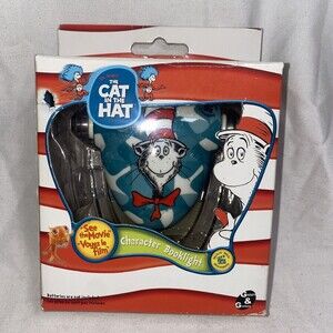 new Dr. Seuss Cat in the Hat Plastic Character Booklight Read Across America
